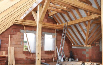 Bragbury End attic trusses