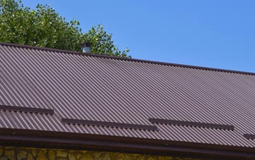 typical Bragbury End corrugated roof uses