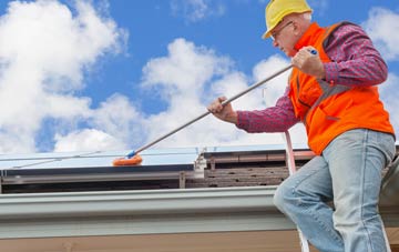 Bragbury End soft wash roof cleaning